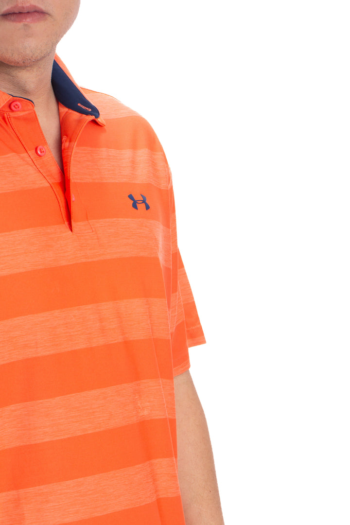 Polo Under Armour naranja, detalle – ClosetRehab