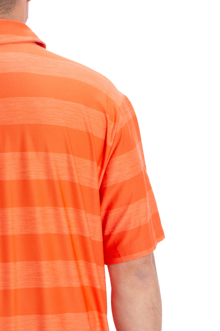 Polo Under Armour naranja, detalle 5 – ClosetRehab