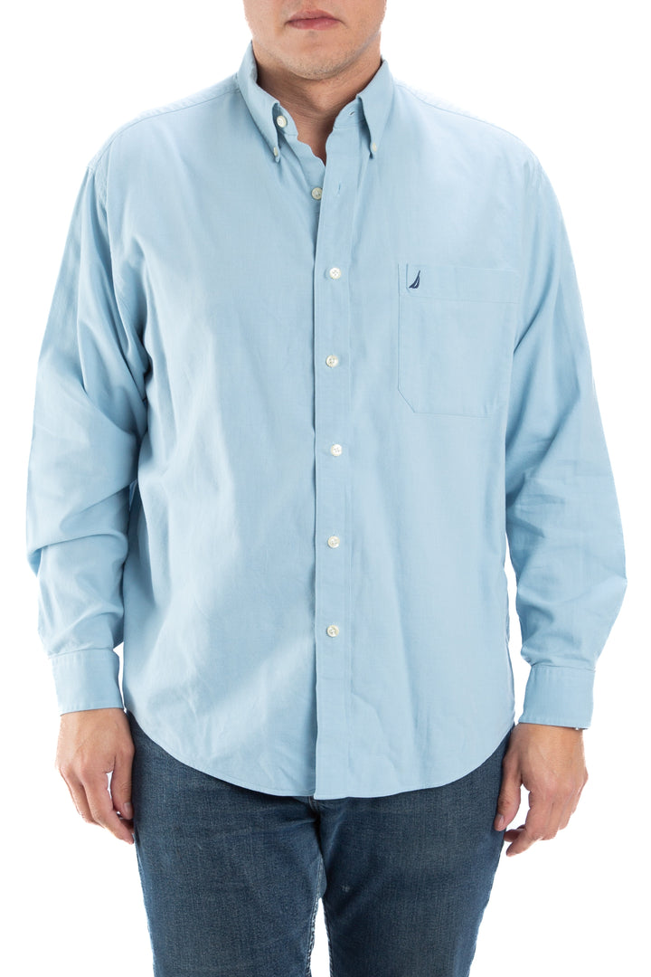 Camisa Nautica azul, vista frontal – ClosetRehab