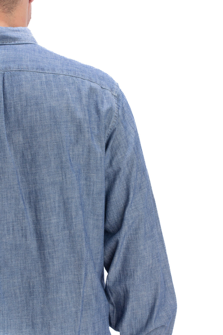 Camisa J. Crew azul, detalle 6 – ClosetRehab