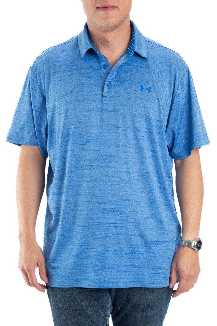 Polo Under Armour azul, vista frontal – ClosetRehab