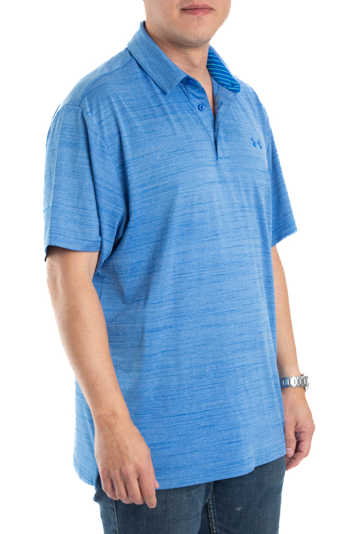 Polo Under Armour azul, vista posterior – ClosetRehab