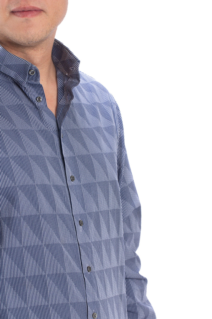 Camisa Giorgio Armani estampado, detalle – ClosetRehab