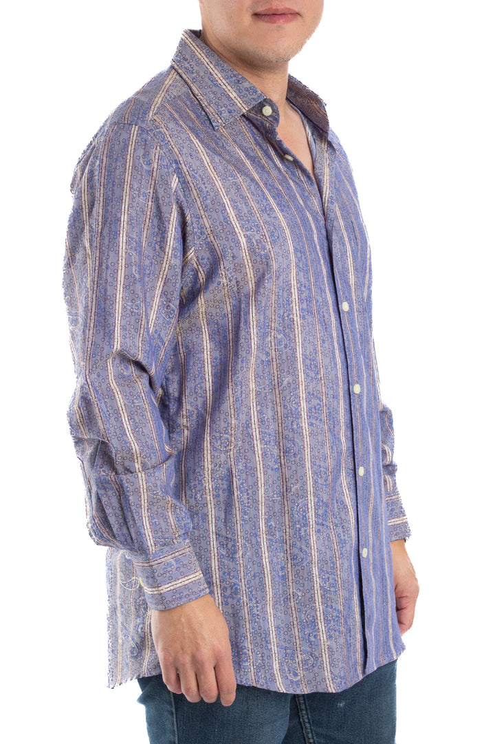 Camisa Bugatchi estampado, vista posterior – ClosetRehab