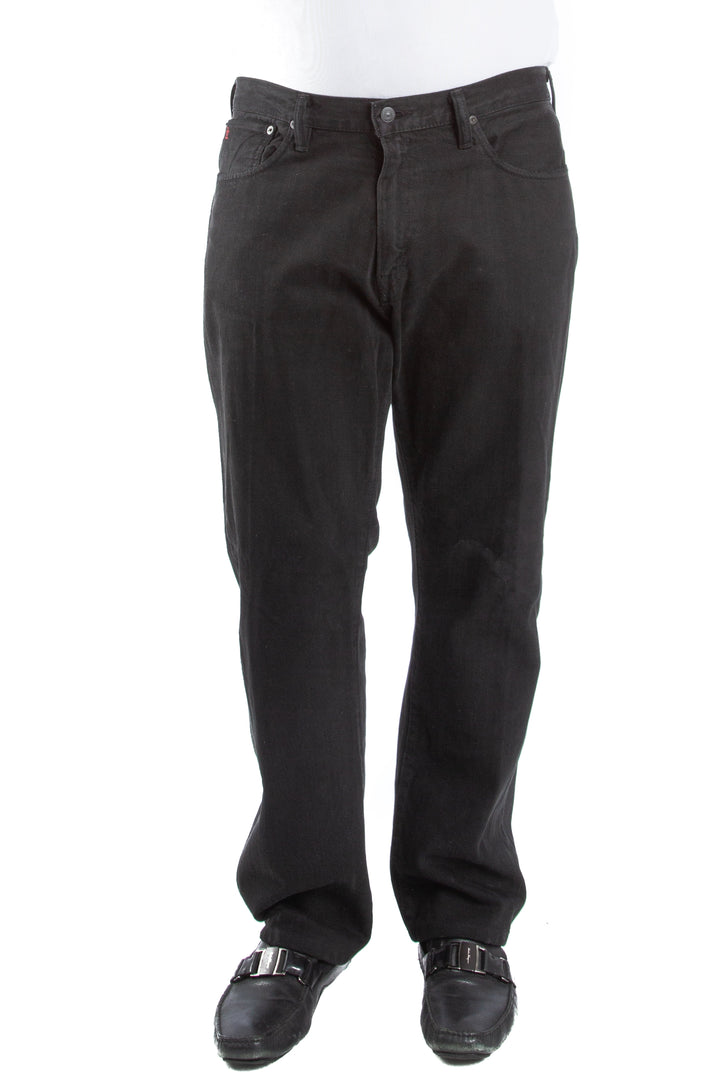 Jeans Ralph Lauren negro, vista frontal – ClosetRehab