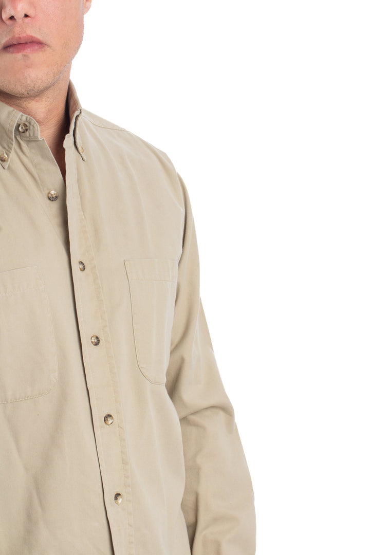 Camisa Town Craft beige, detalle 5 – ClosetRehab