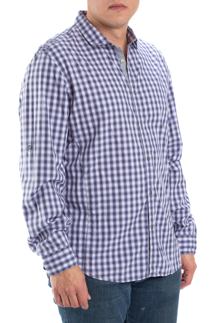 Camisa Calvin Klein estampado, vista posterior – ClosetRehab