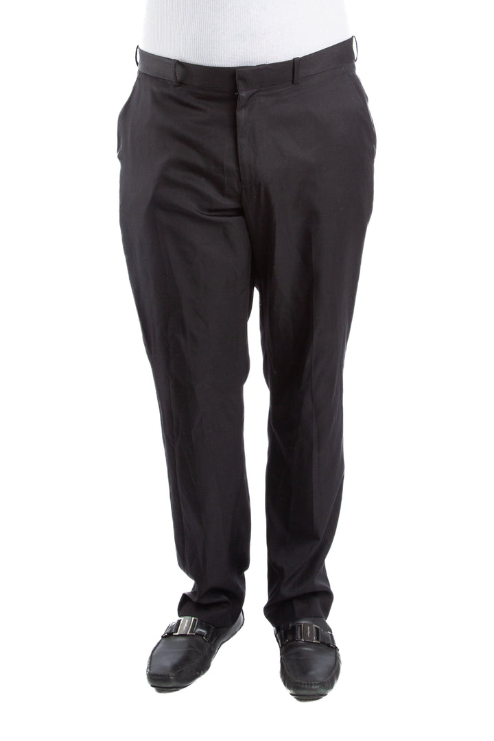 Pantalón Perry Ellis negro, vista frontal – ClosetRehab