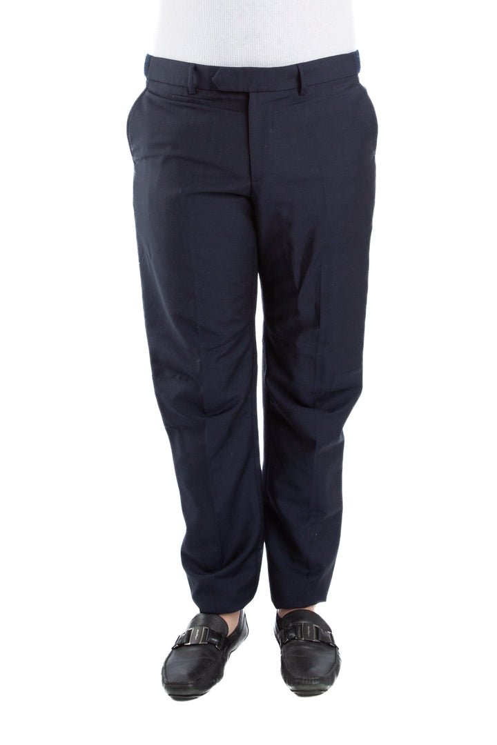 Pantalón Alexander Mcqueen azul, vista frontal – ClosetRehab