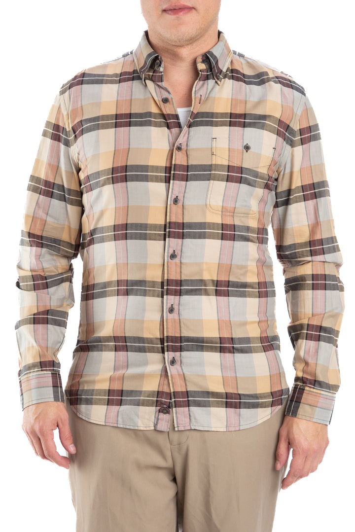 Camisa For all 7 mankind estampado, vista frontal – ClosetRehab