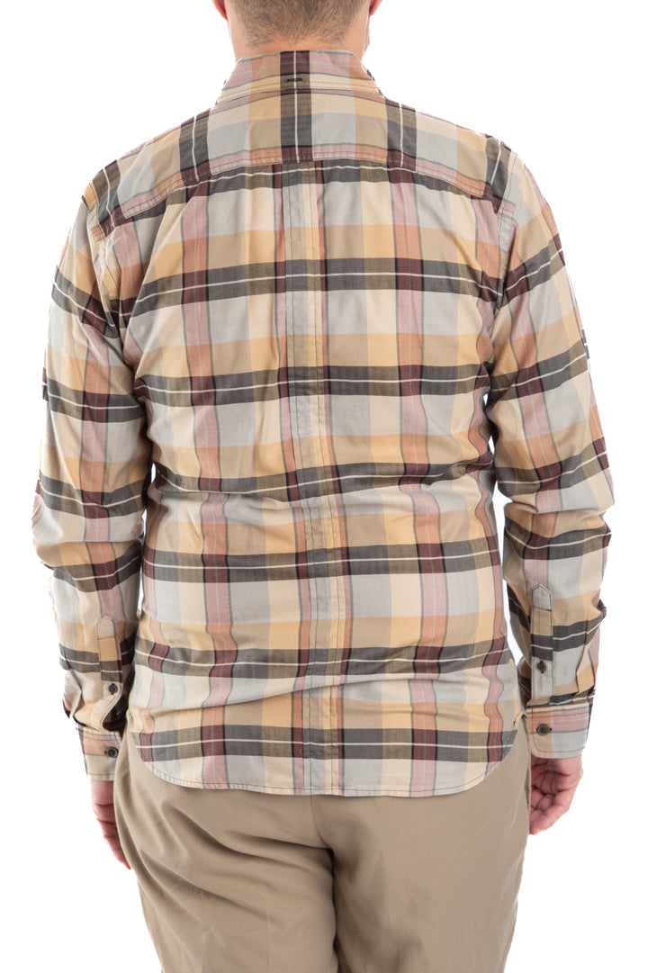 Camisa For all 7 mankind estampado, vista lateral – ClosetRehab