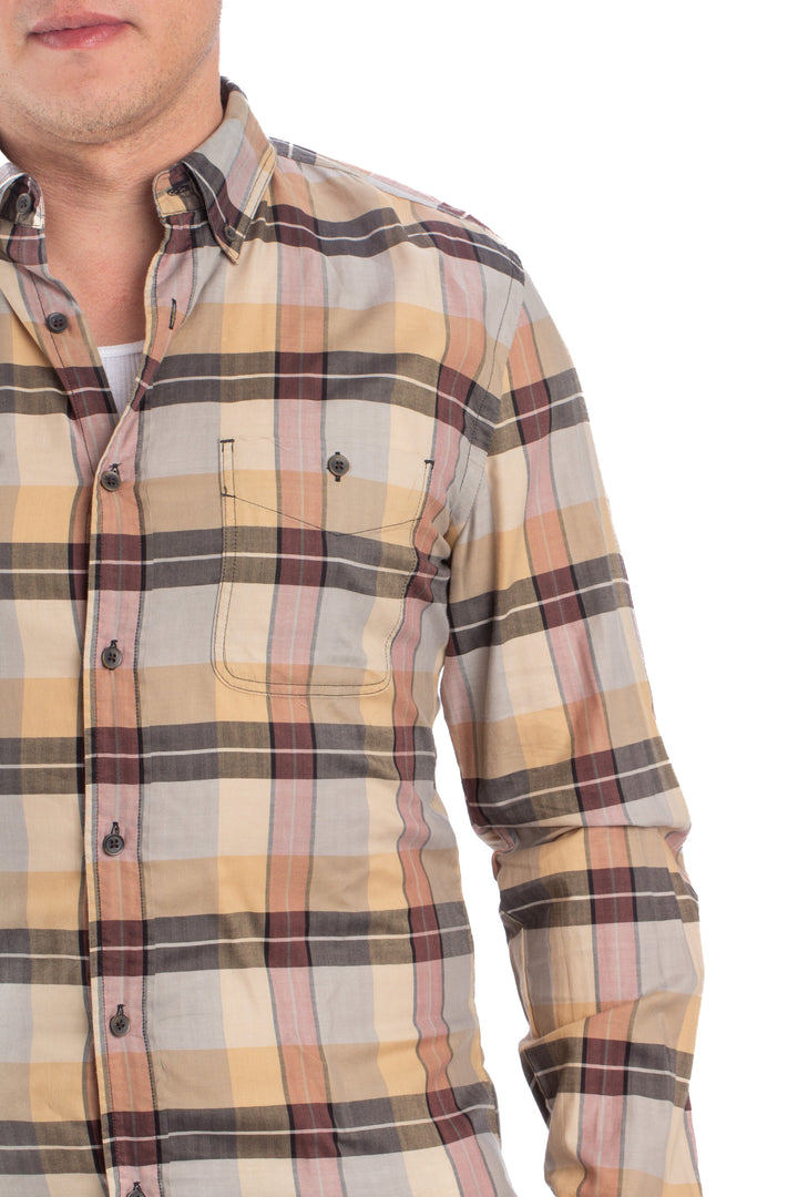 Camisa For all 7 mankind estampado, detalle – ClosetRehab