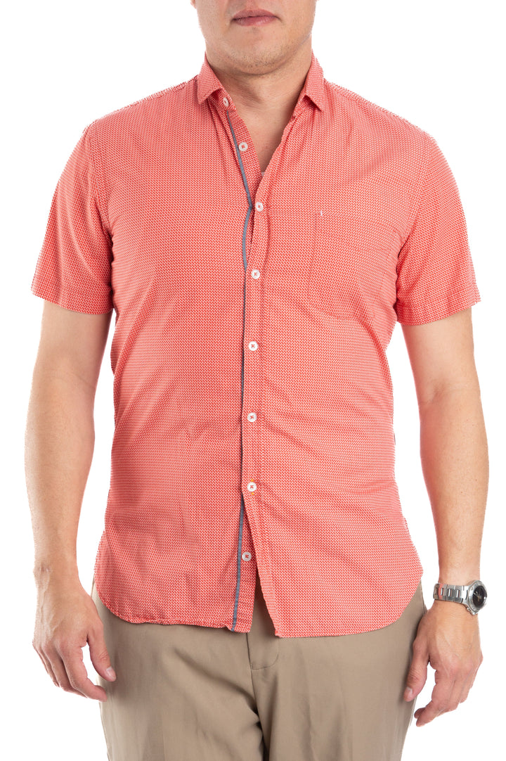 Polo Boss Hugo Boss estampado, vista frontal – ClosetRehab