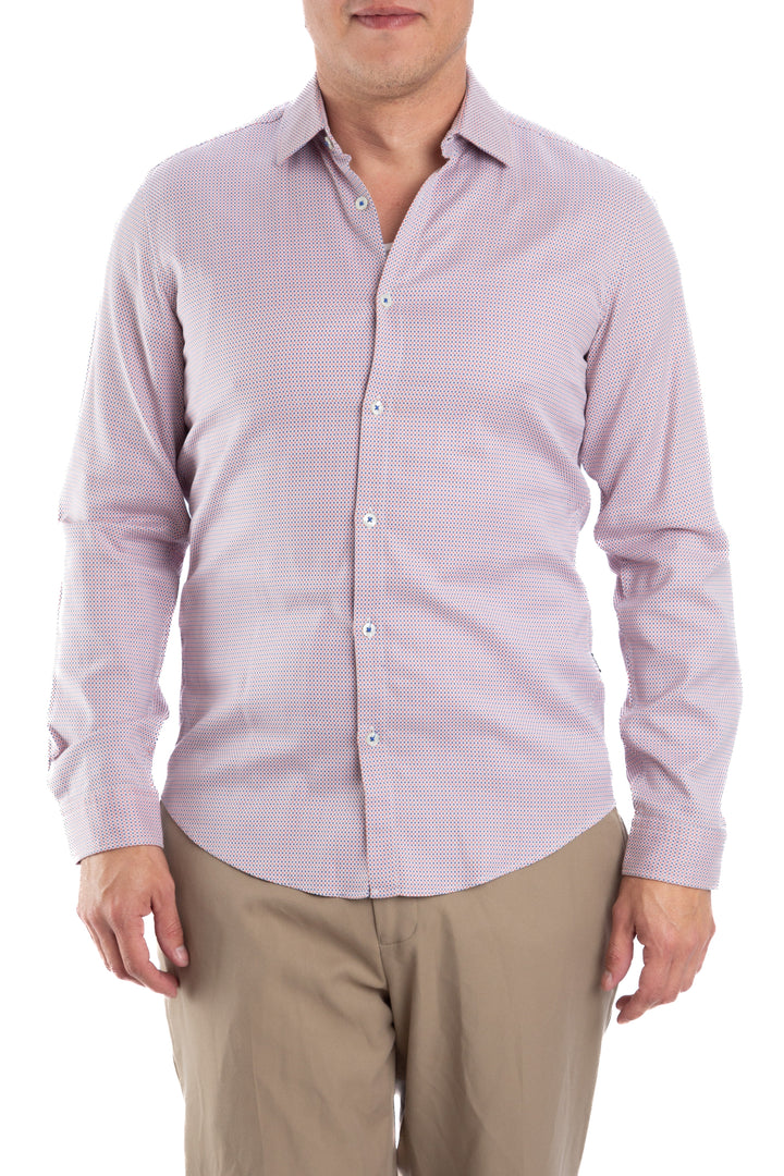 Camisa Boss Hugo Boss estampado, vista frontal – ClosetRehab