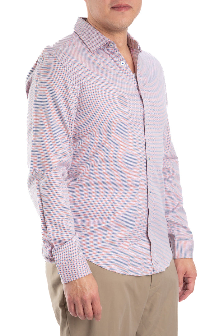 Camisa Boss Hugo Boss estampado, vista posterior – ClosetRehab
