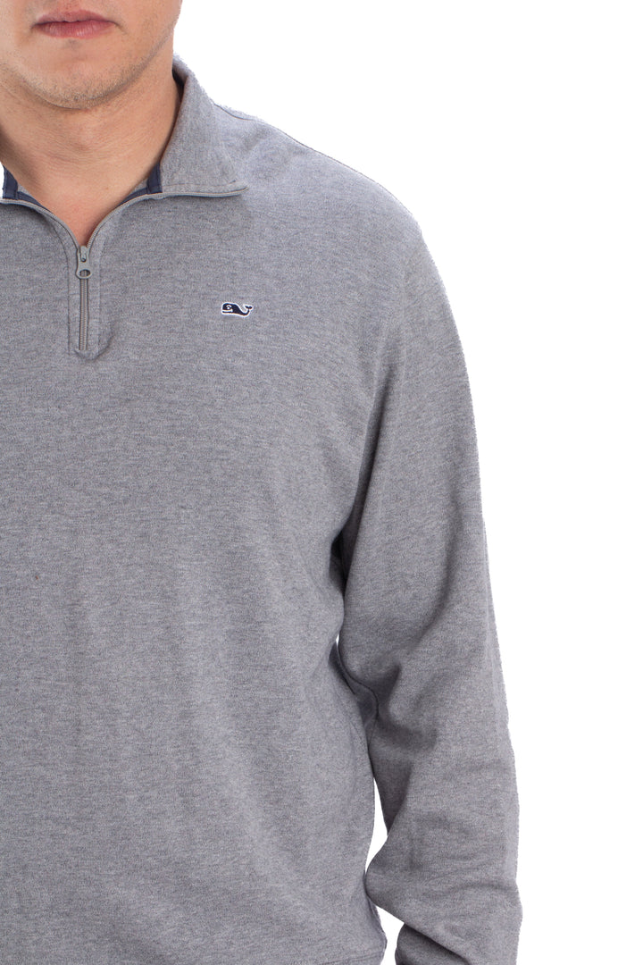 Suéter Vineyard Vines gris, detalle – ClosetRehab