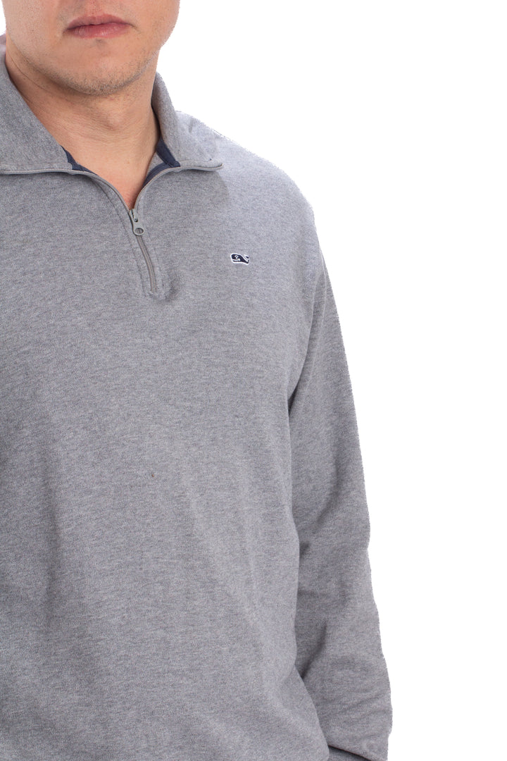 Suéter Vineyard Vines gris, detalle 5 – ClosetRehab