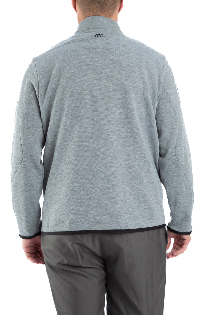 Suéter Adidas gris, vista lateral – ClosetRehab
