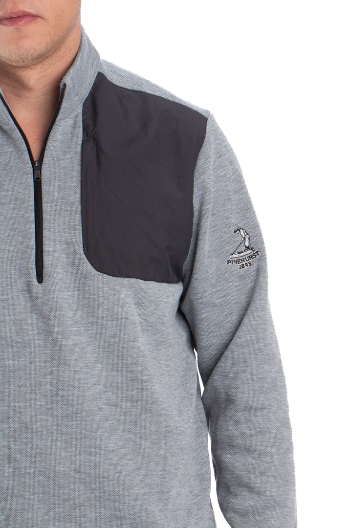 Suéter Adidas gris, detalle – ClosetRehab