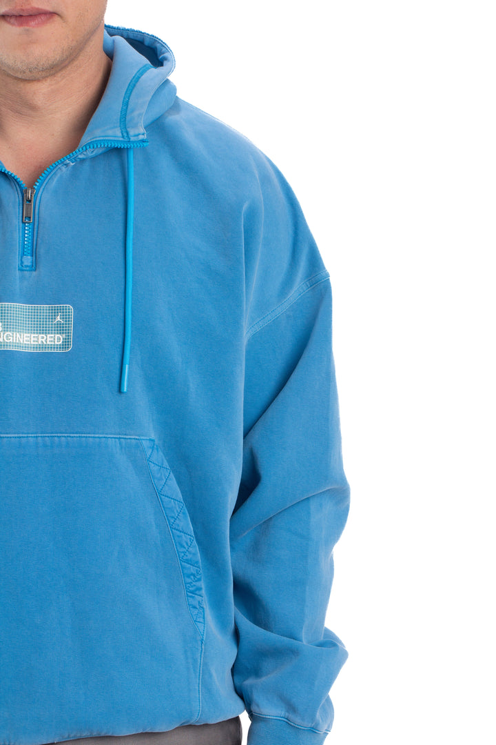 Sudadera Jordan azul, detalle – ClosetRehab