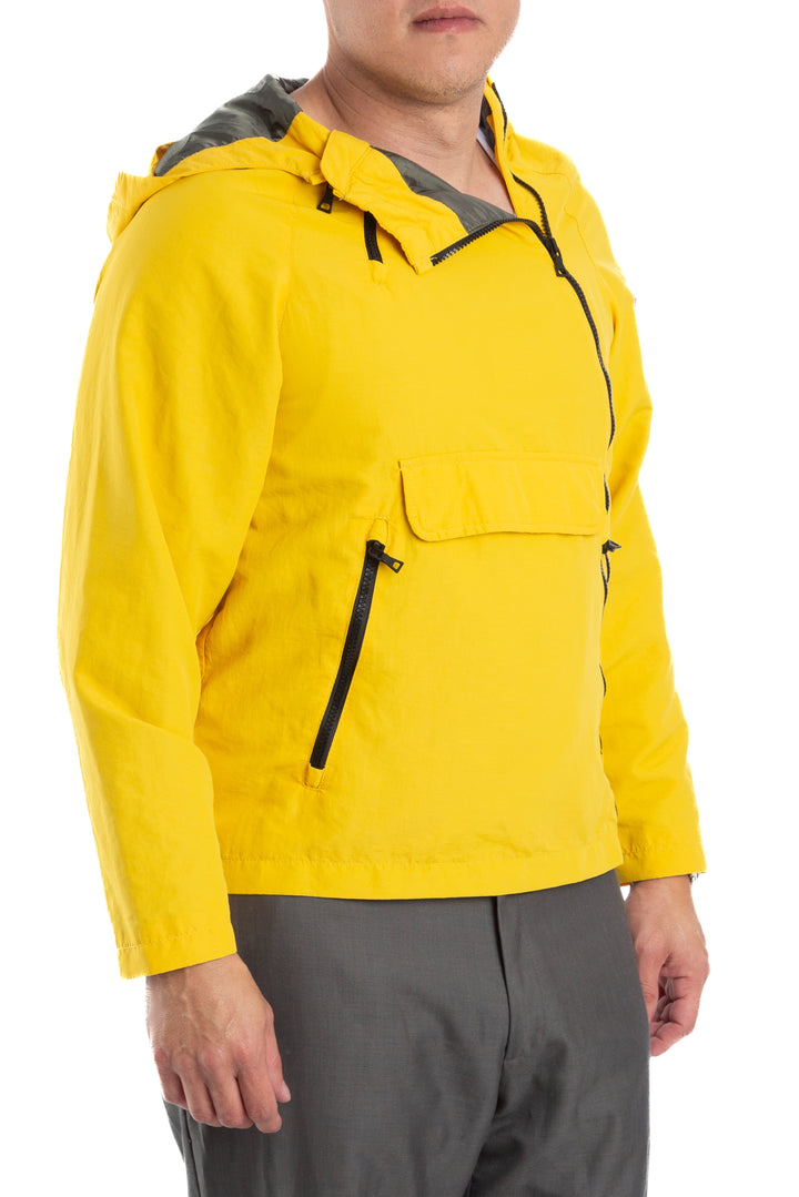 Chamarra Zara amarillo, vista posterior – ClosetRehab
