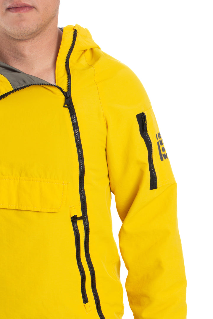 Chamarra Zara amarillo, vista lateral – ClosetRehab