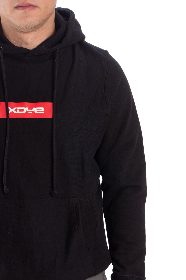 Sudadera Pull & Bear negro, detalle – ClosetRehab