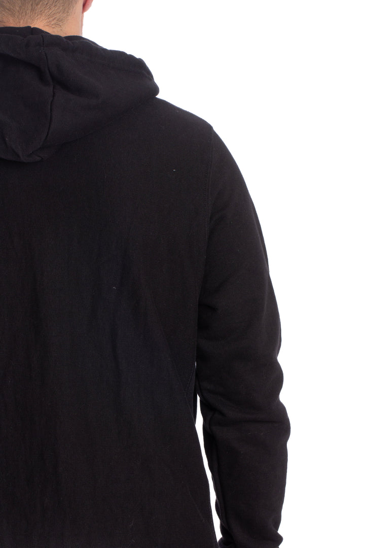 Sudadera Pull & Bear negro, detalle 6 – ClosetRehab