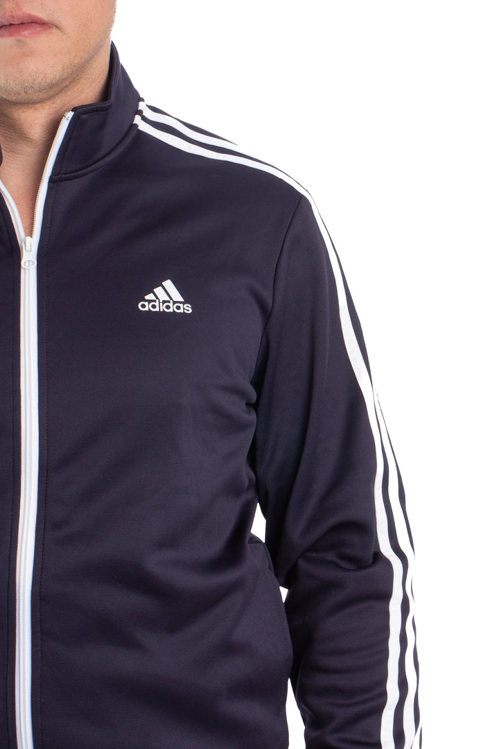 Sudadera Adidas azul, detalle – ClosetRehab