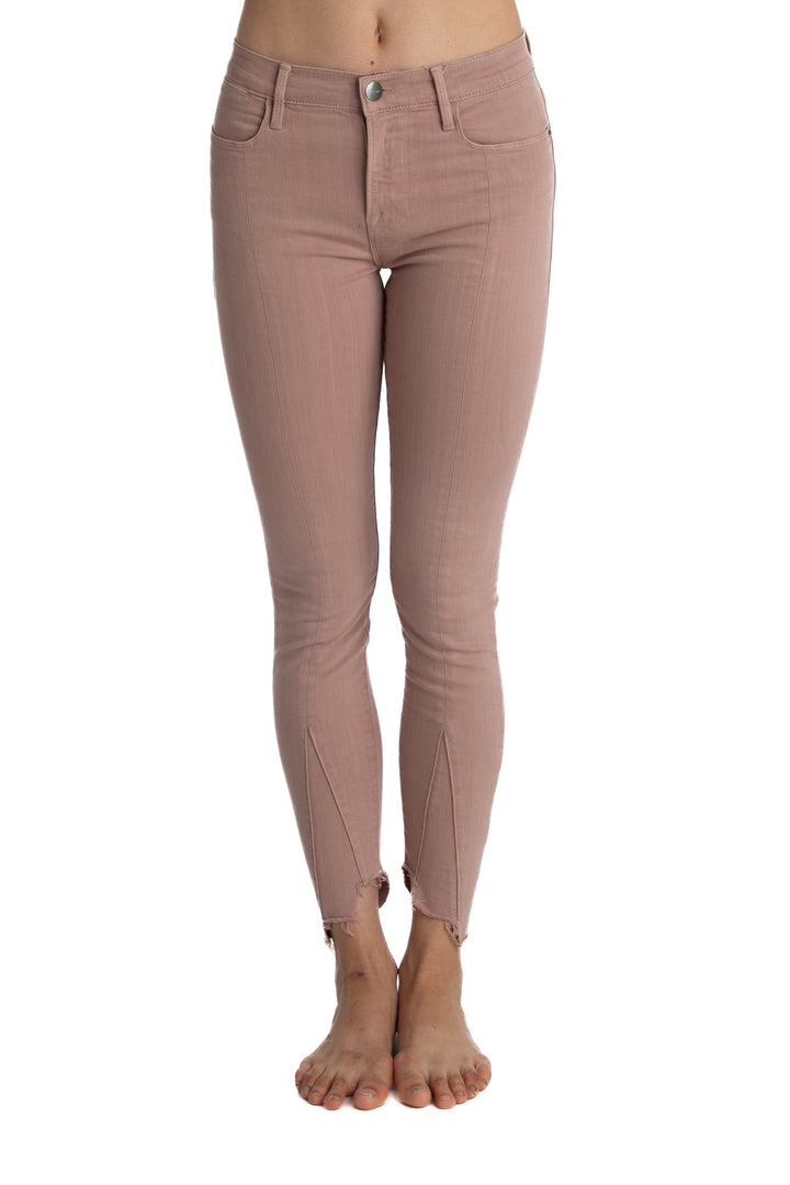 Pantalón Frame rosa, vista frontal – ClosetRehab
