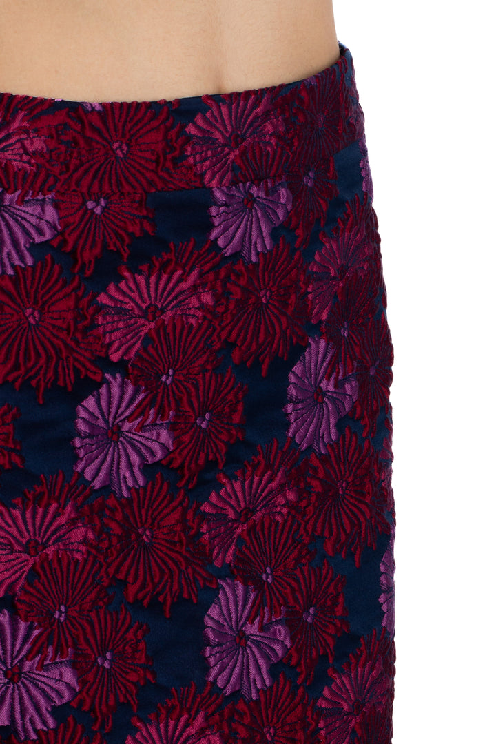 Falda Nicolle Miller azul, detalle 5 – ClosetRehab