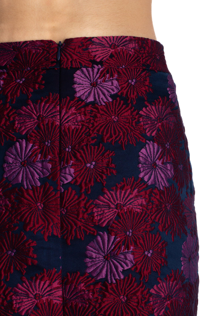 Falda Nicolle Miller azul, detalle 6 – ClosetRehab