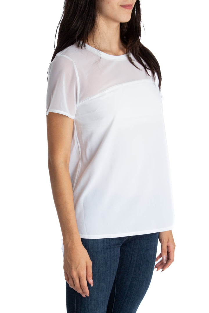 Blusa Zella blanco, vista posterior – ClosetRehab