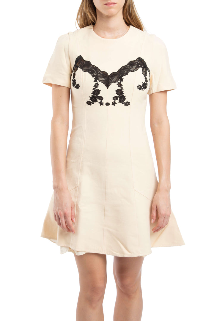 Vestido Louis Vuitton, vista frontal – ClosetRehab