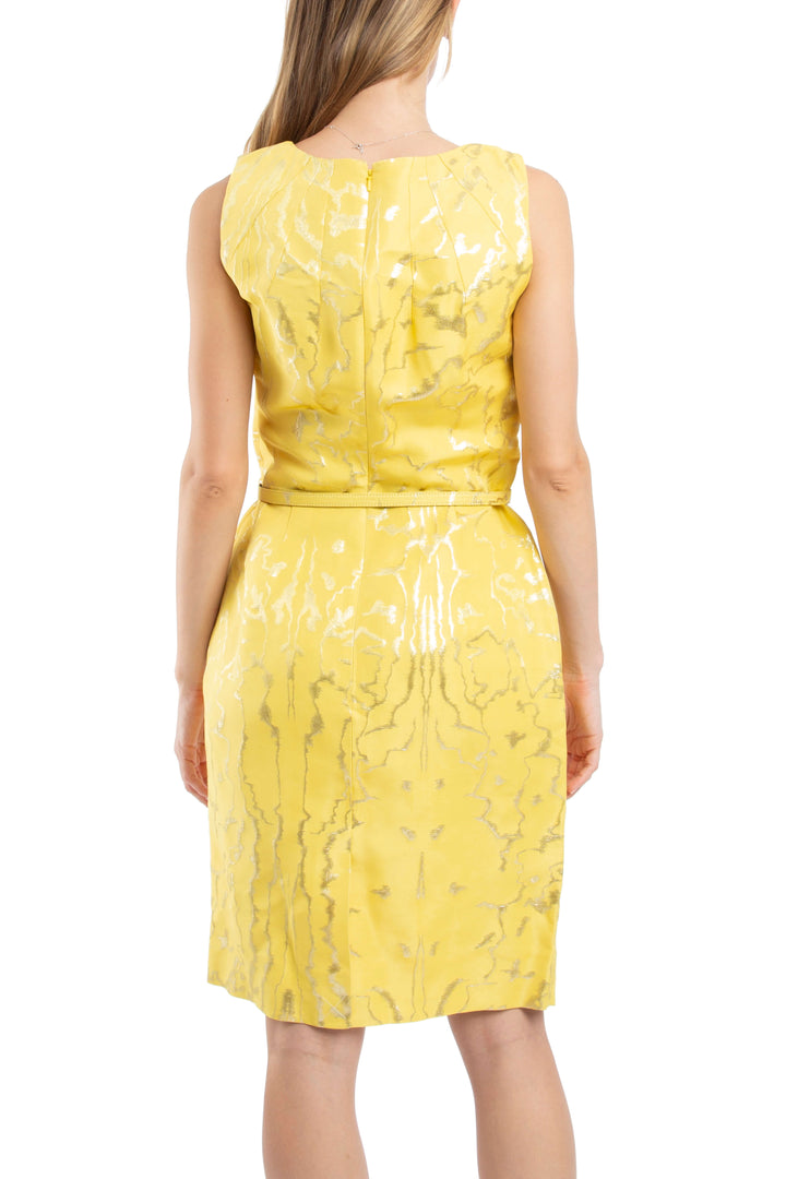 Vestido Oscar de la Renta, vista lateral – ClosetRehab