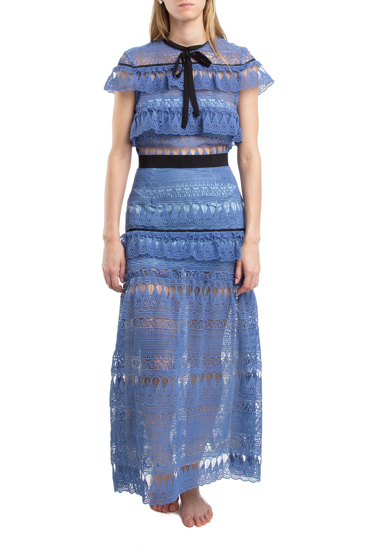 Vestido Self-Portrait, vista frontal – ClosetRehab