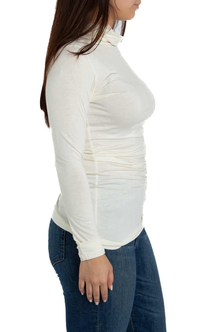 Blusa Piacere Di Piu blanco, vista posterior – ClosetRehab
