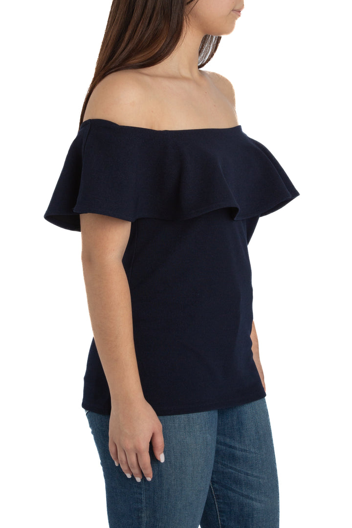 Blusa azul, vista posterior – ClosetRehab