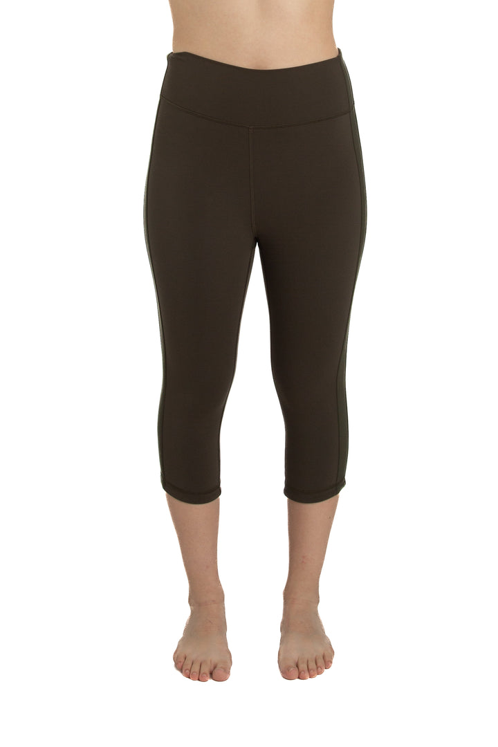 Leggings Lulu Lemon verde, vista frontal – ClosetRehab
