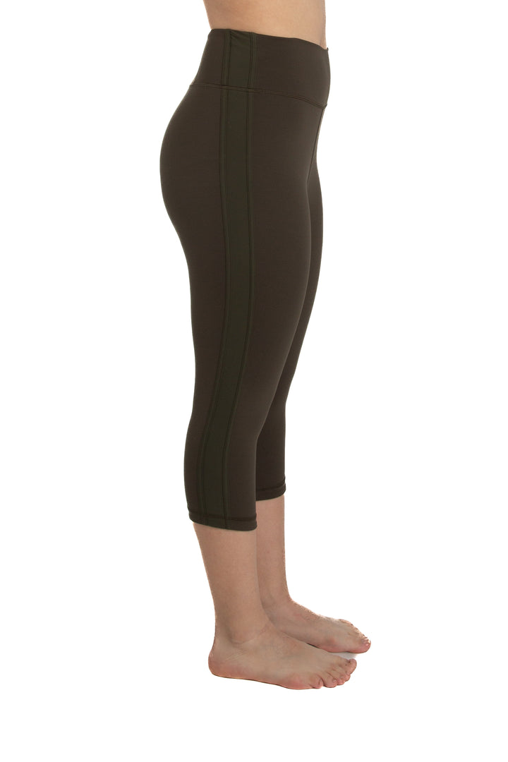 Leggings Lulu Lemon verde, vista posterior – ClosetRehab