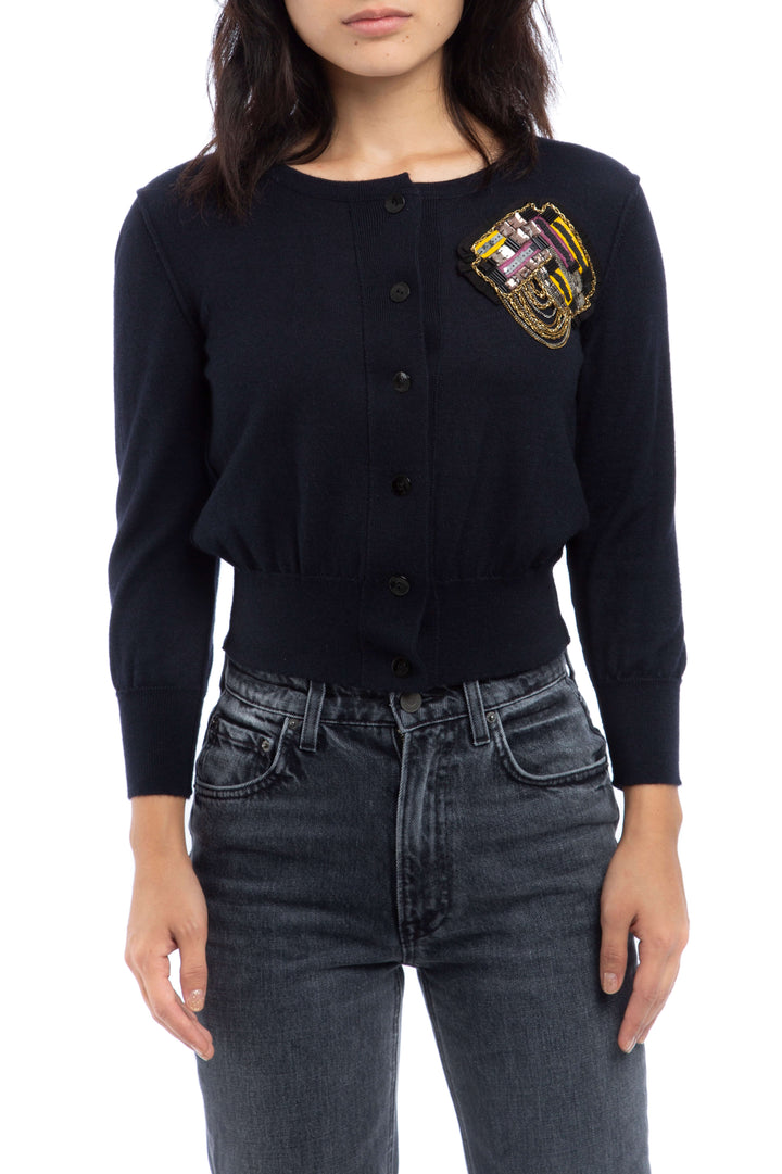Abrigo Oscar de la Renta, vista frontal – ClosetRehab