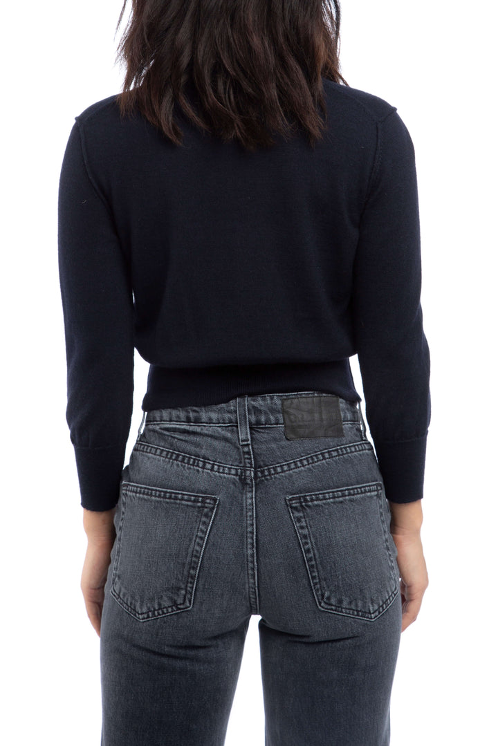 Abrigo Oscar de la Renta, vista lateral – ClosetRehab