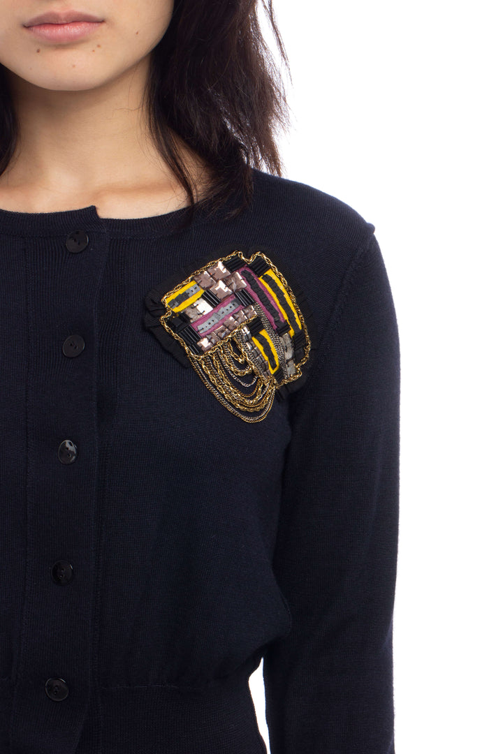 Abrigo Oscar de la Renta, detalle – ClosetRehab