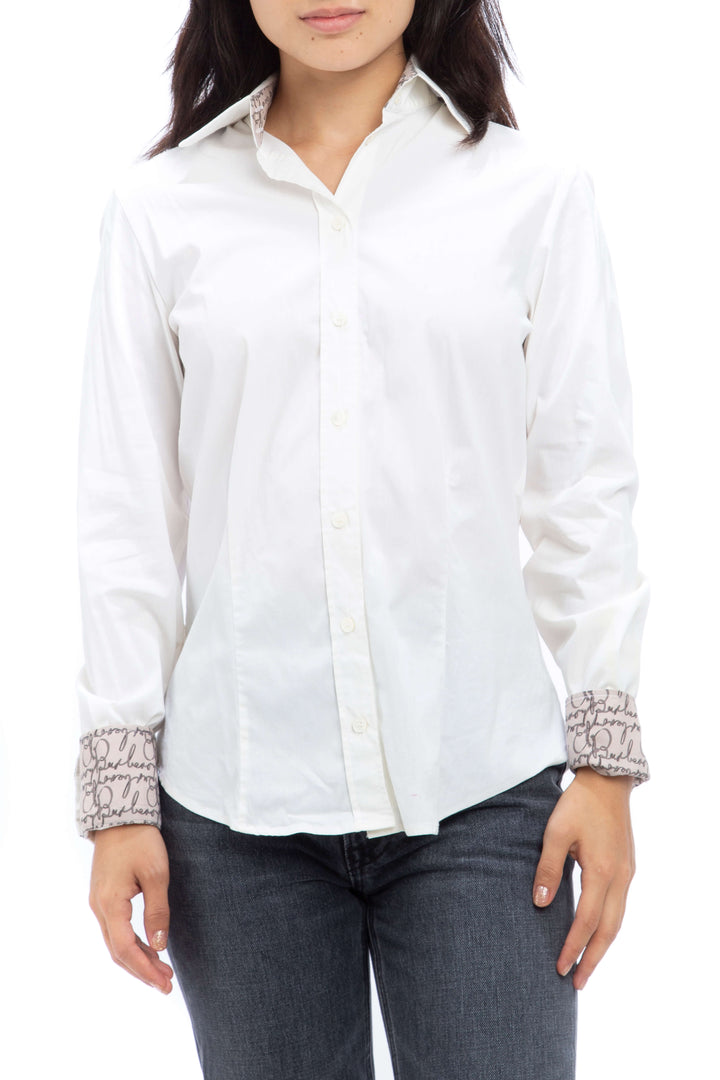 Blusa Burberry, vista frontal – ClosetRehab