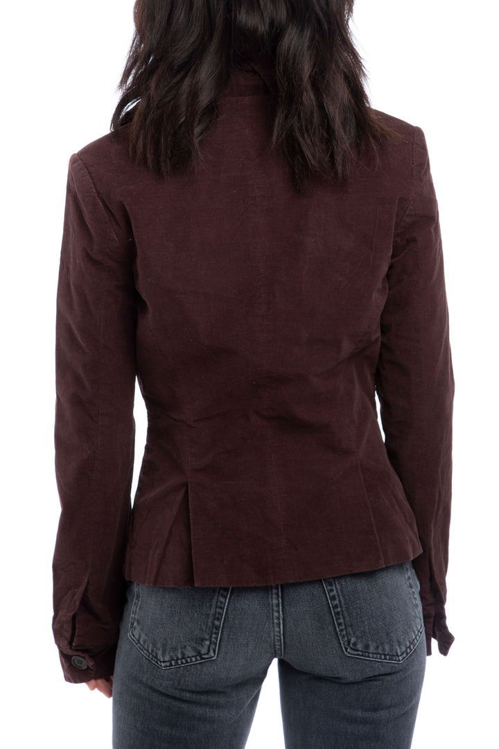 Abrigo BCBGMAXAZRIA, vista lateral – ClosetRehab