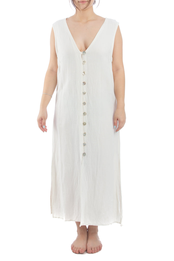 Vestido Pau Roman, vista frontal – ClosetRehab