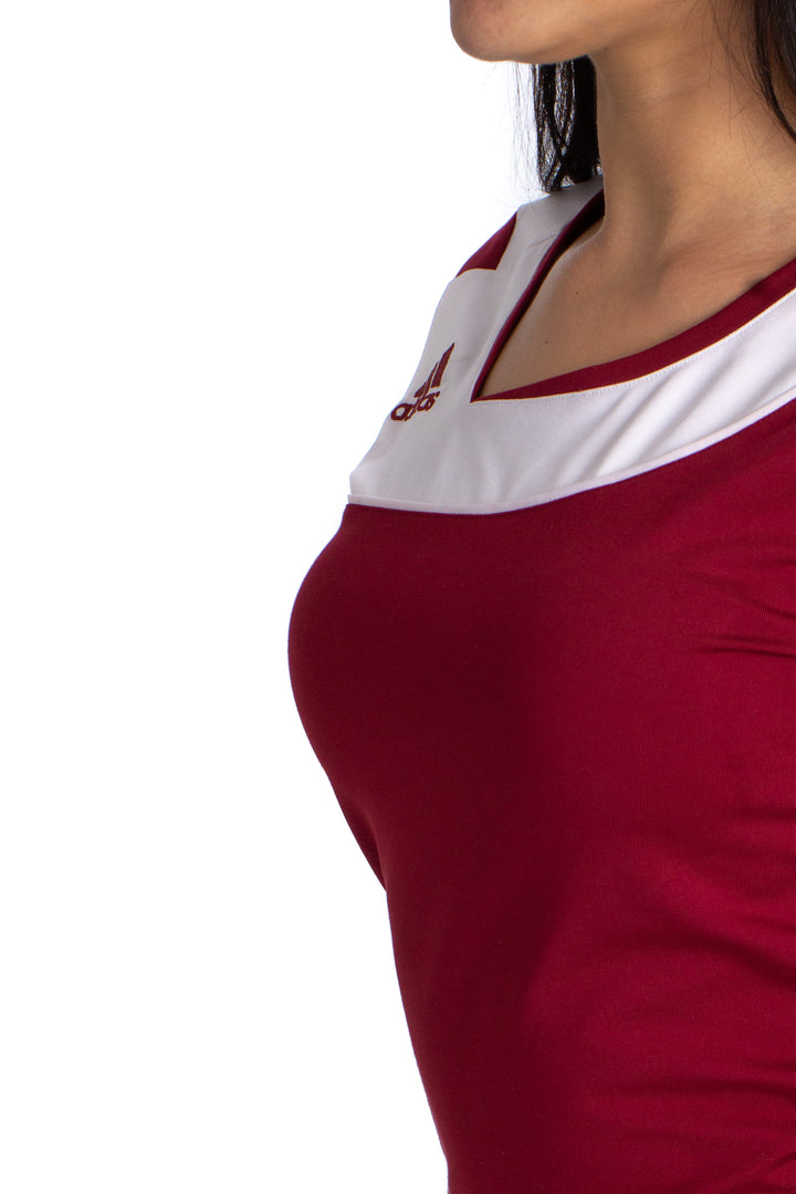 Blusa Adidas marrón, detalle 5 – ClosetRehab