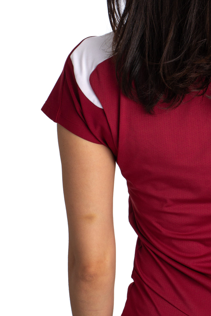 Blusa Adidas marrón, detalle 6 – ClosetRehab