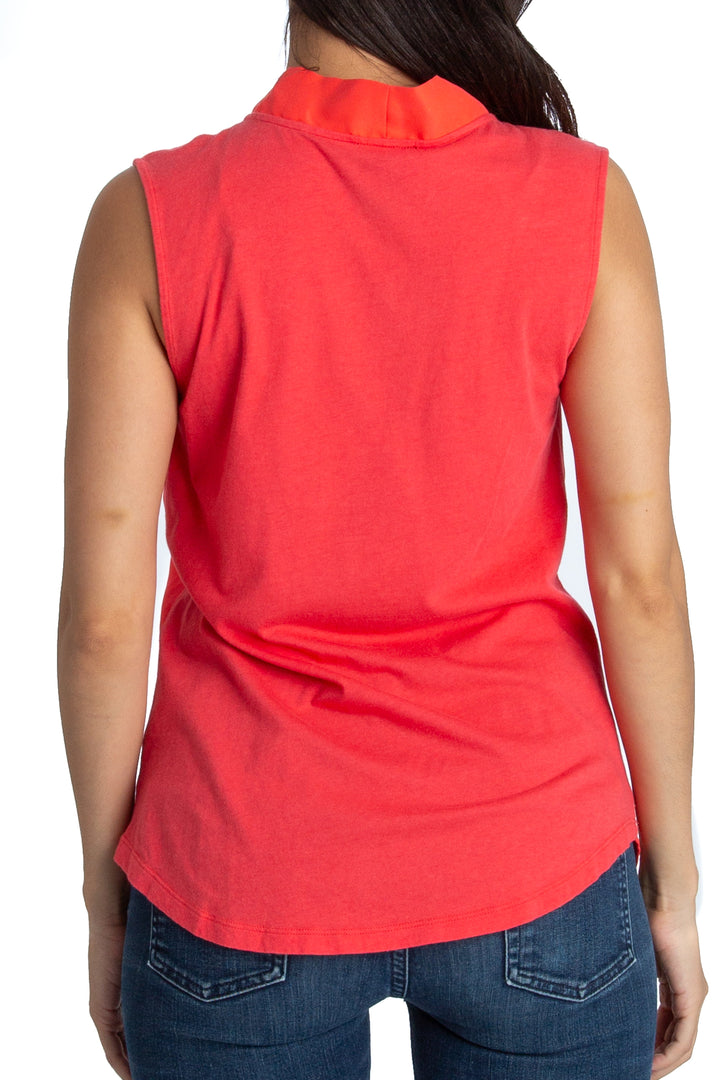 Blusa Ann Taylor rosa, vista lateral – ClosetRehab