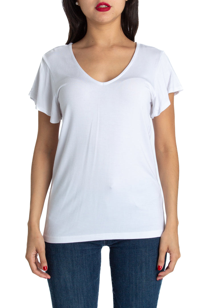 Short Rachel Zoe blanco, vista frontal – ClosetRehab